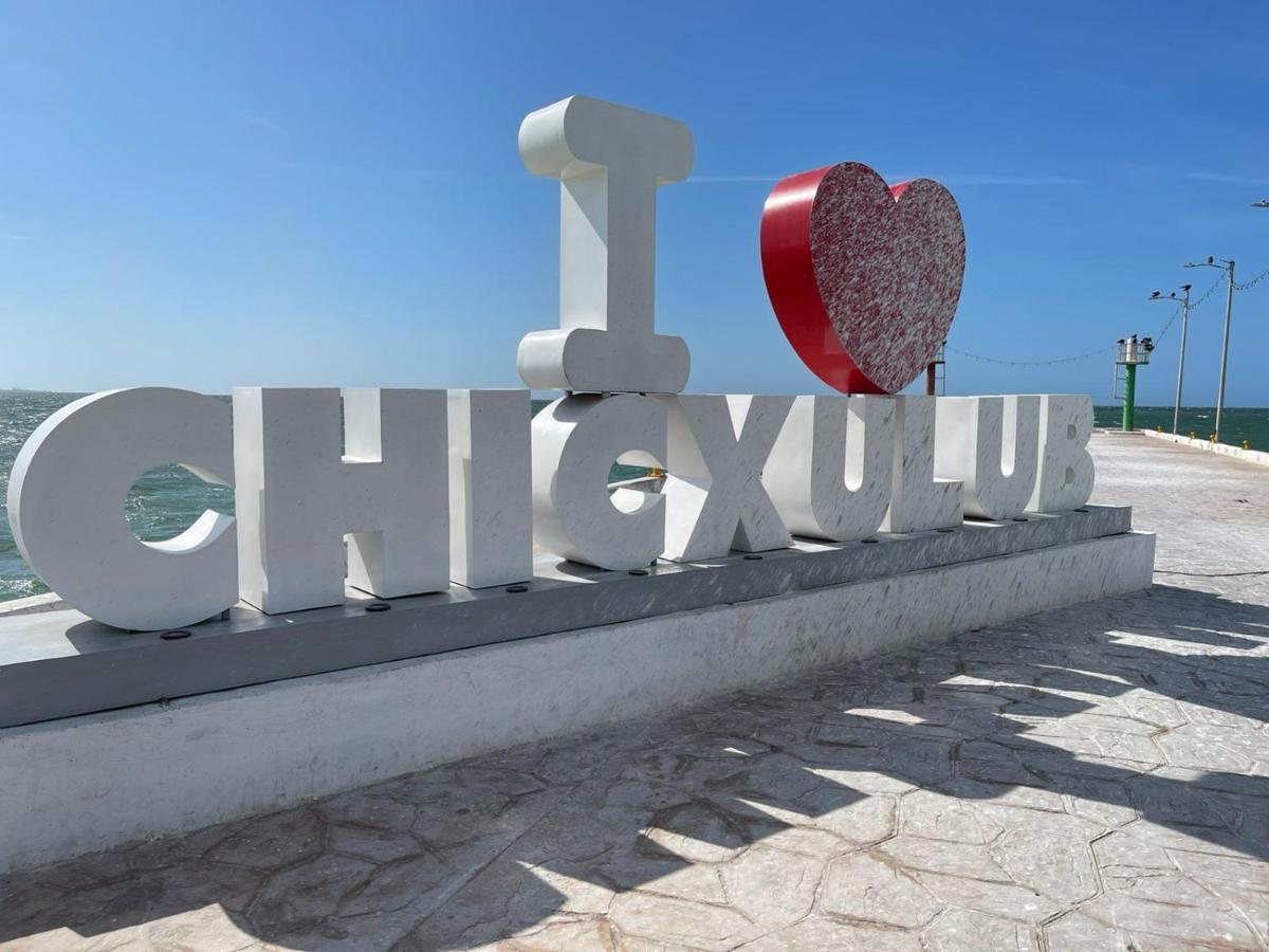 Villa Casa Con Piscina En Chixchulub A 100 M De La Playa Pueblo Pueblo Chicxulub Exterior foto
