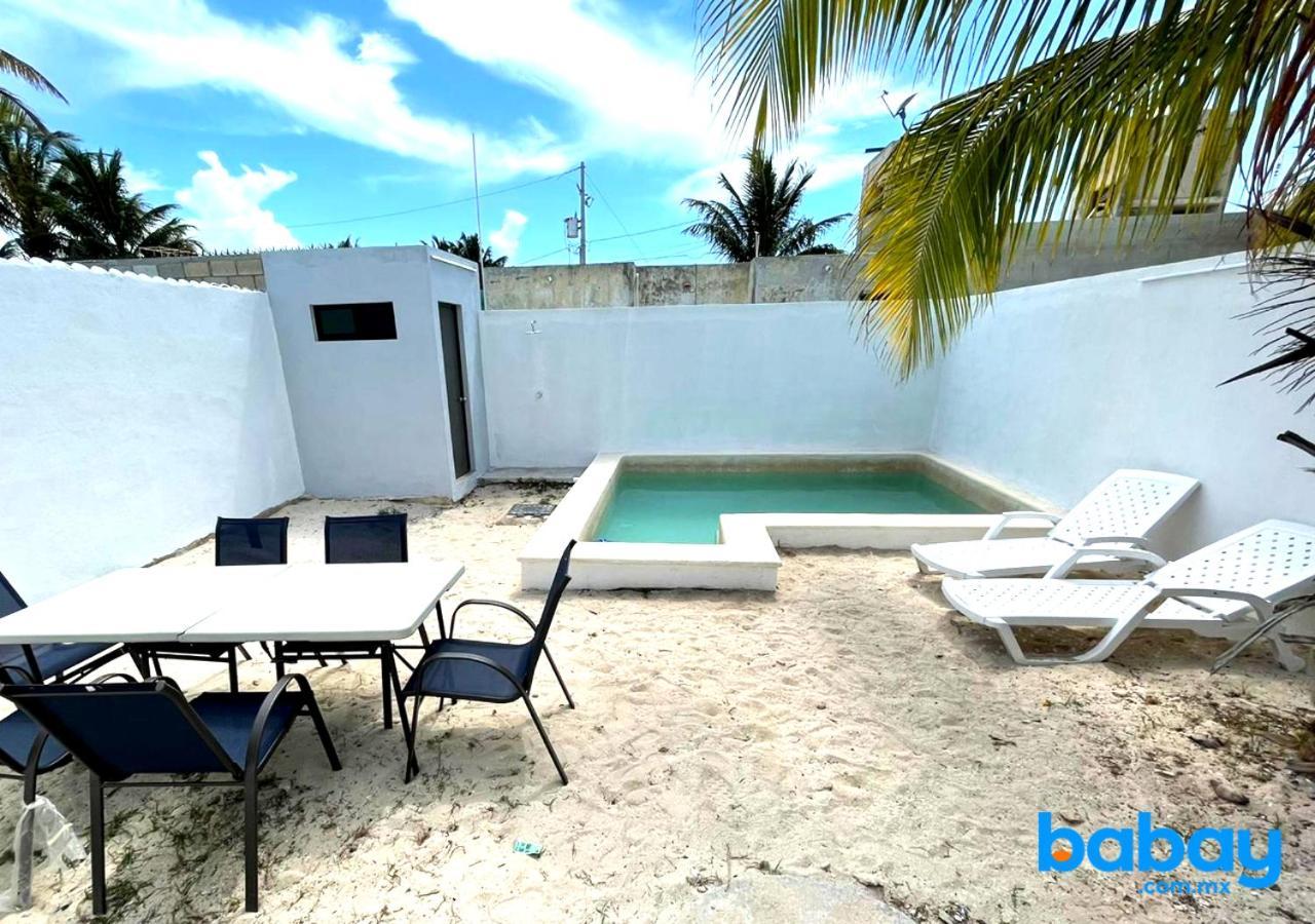 Villa Casa Con Piscina En Chixchulub A 100 M De La Playa Pueblo Pueblo Chicxulub Exterior foto