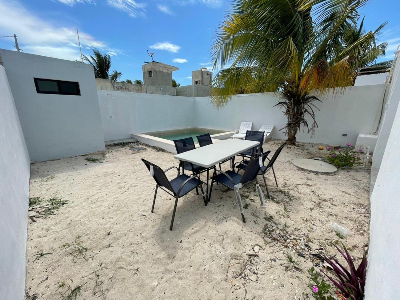 Villa Casa Con Piscina En Chixchulub A 100 M De La Playa Pueblo Pueblo Chicxulub Exterior foto